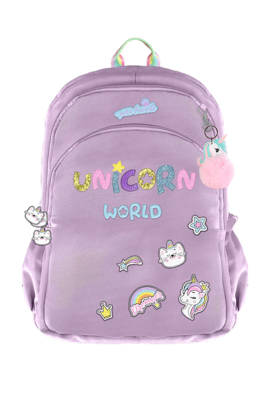 Unicorn World Backpack fit a4