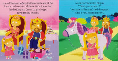 Princess Megan and her unicorn