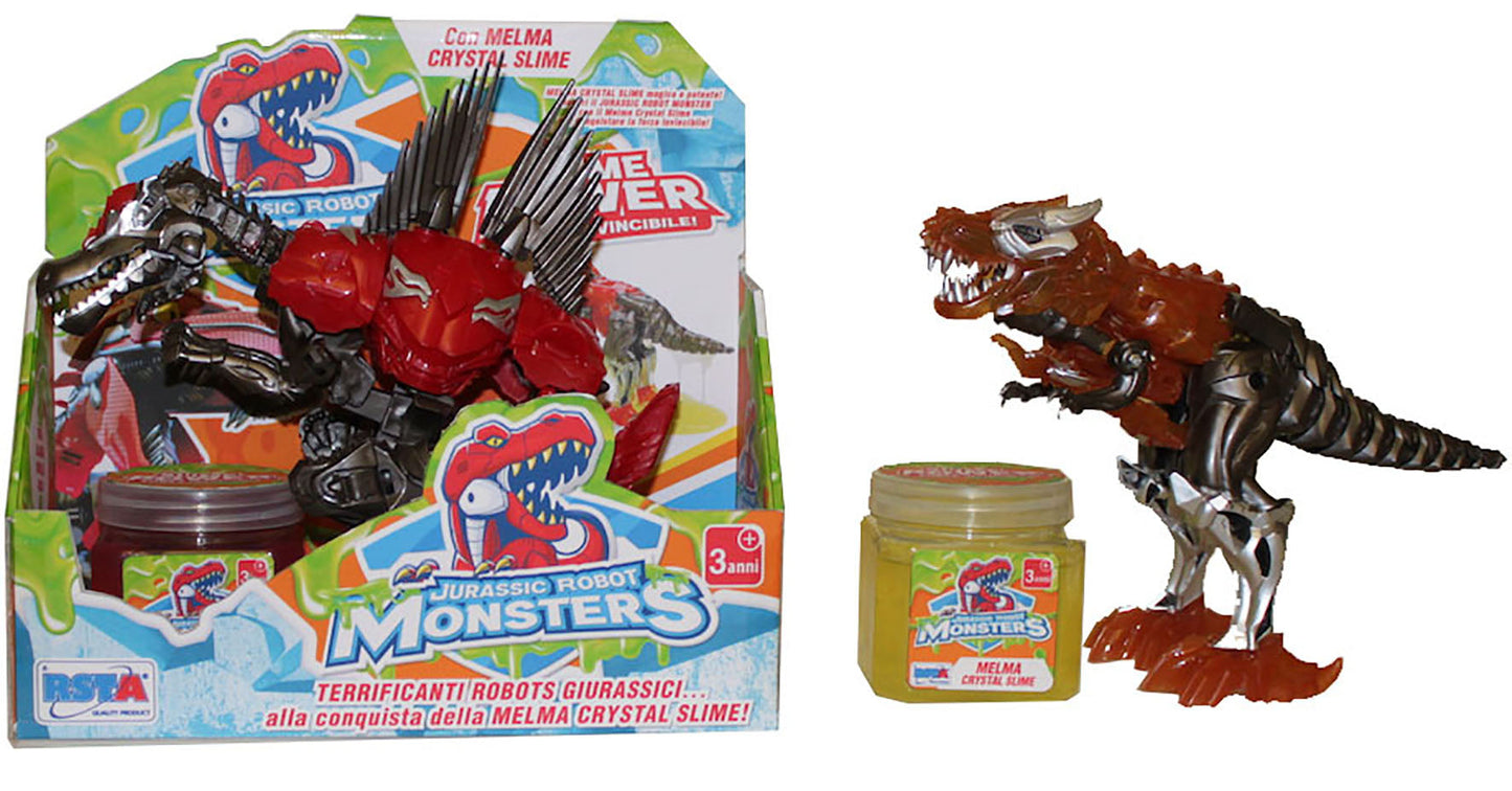 Jurassic Robot Monster With Slime