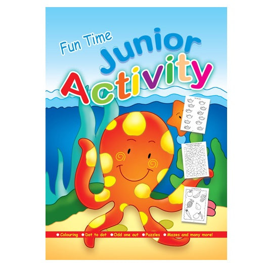 Fun Time Junior Activity Book Octopus