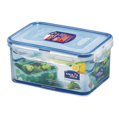 Lock And Lock Rectangular Plastic Food Container 1.1Ltr