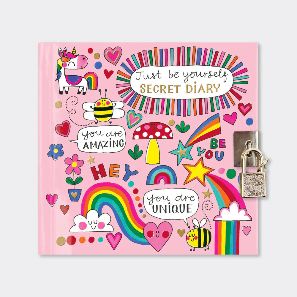 Unicorns, Rainbows & Bees/Just Be Yourself Secret Diary