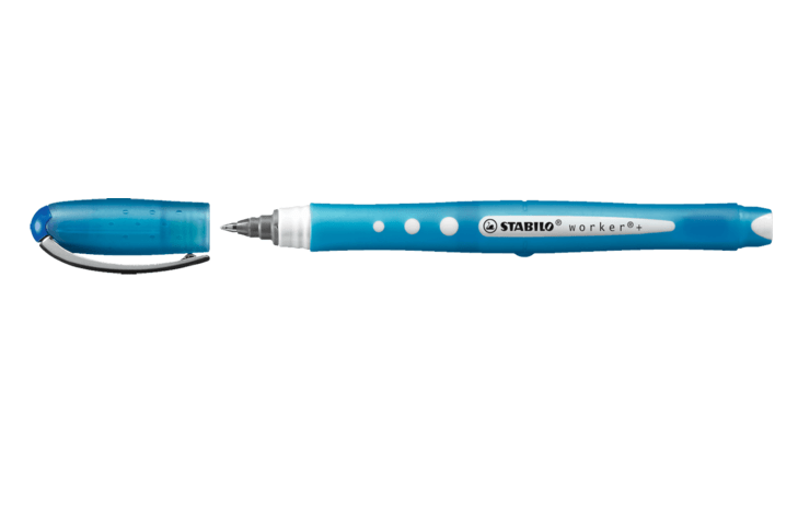 Stabilo Worker Colorful Rollerball Pen, Blue