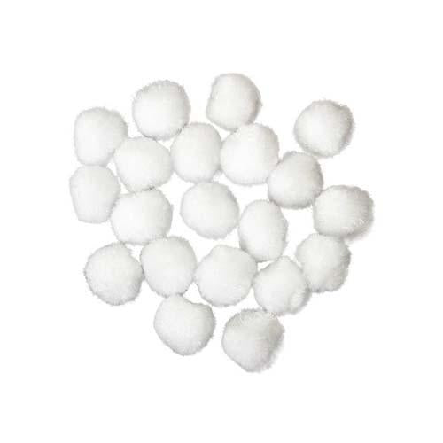Craft Pompom White 20Mm