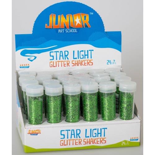 Glitter Powder Star Light Green 7G