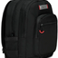 Seven Freethink Jet Black Backpack -  2 Large Pockets fit A4