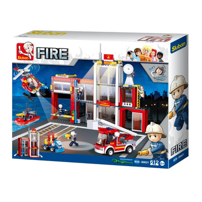 Fire Station X 612 Pcs Bricks