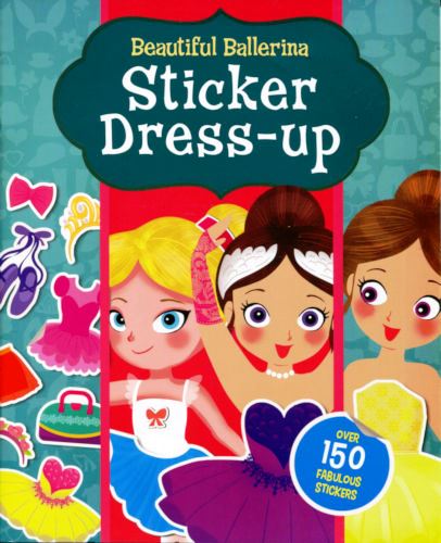 Beautiful Ballerina Sticker Dress Up