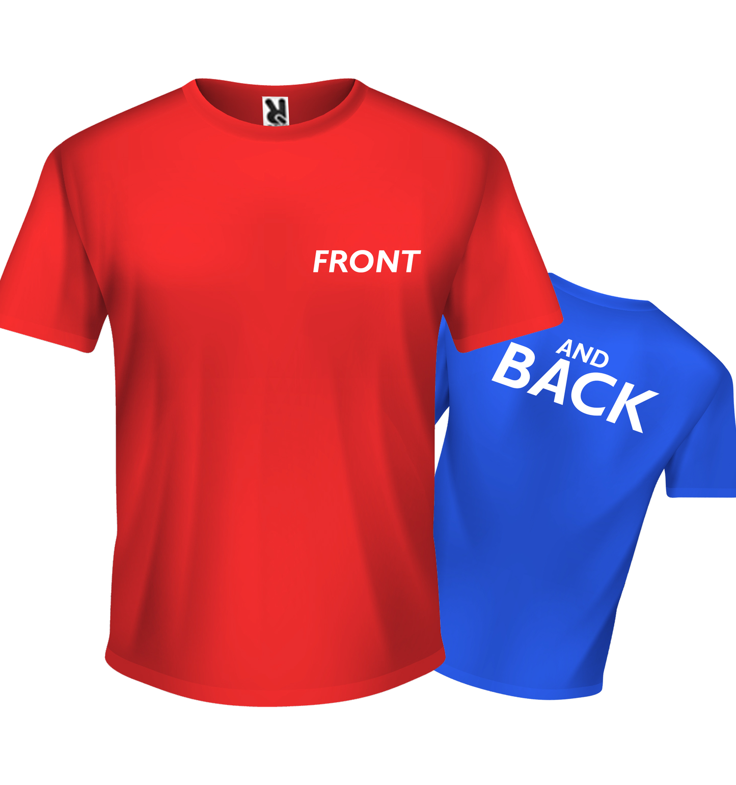 Personalised T-Shirt Front & Back