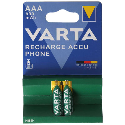 Varta Ni-MH-Recharge Micro AAA 1.2V 800mAh Longlife