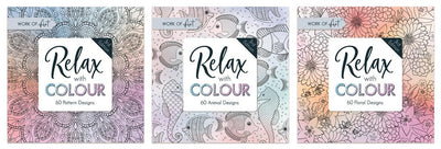 Adult Colouring Book - X 1 Book