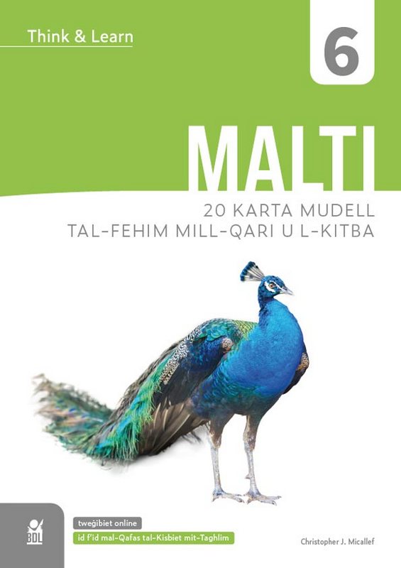 Think & Learn Malti Year 6 - 20 Karta Mudell tal-Fehim mill-Qari u l-Kitba