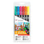 Tombow Dual Brush Pen Set of 6 Dermatologically Tested Colors