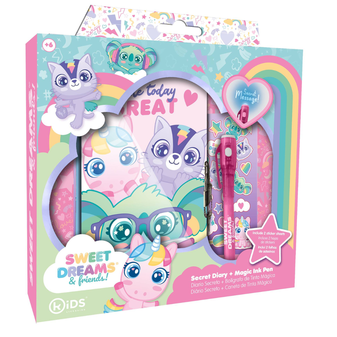 Sweet Dreams Unicorn - Sweet Dreams Magic Pen Diary