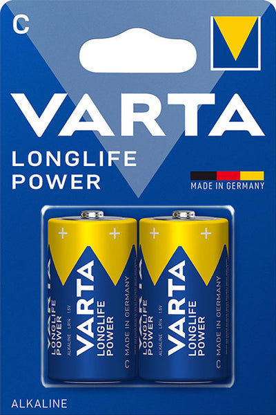 Varta - LONG LIFE Battery C - 1pkt x2pcs