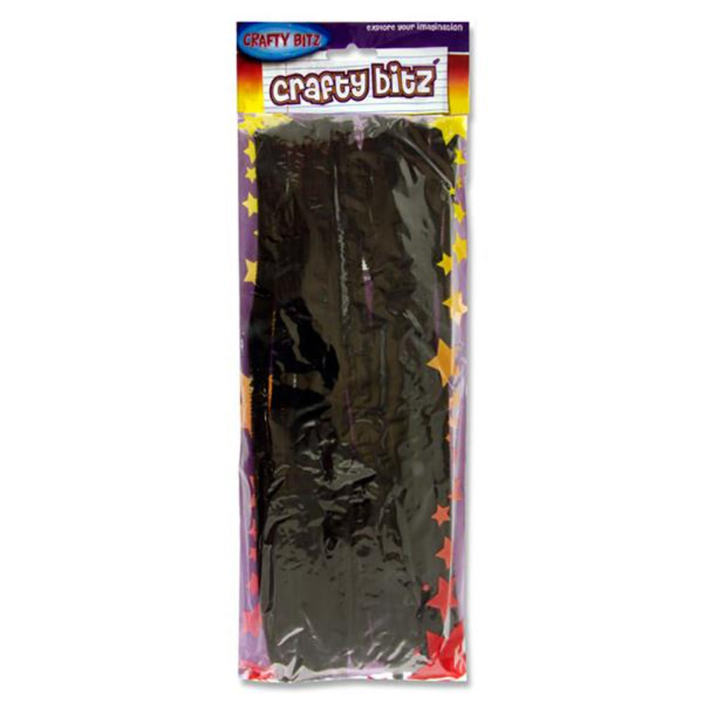 Pipe Cleaners Black -12″ Pack Of 50