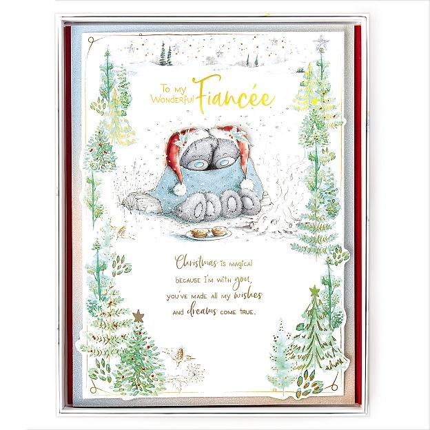 Me To You Fiancee Christmas Boxed Card