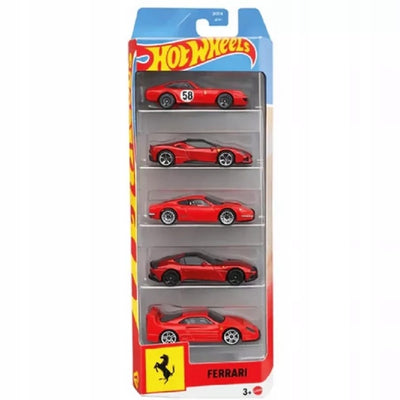 Hot Wheels Ferrari 5-Pack Die-Cast Cars