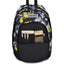 Seven Zaino Dual Golden Paint Backpack - 2 Large compartments Fit A4