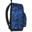 Seven The Double Pro XXL Blue Deep Backpack with Wireless Earphones - Bag only- 2 large compartments fit A4