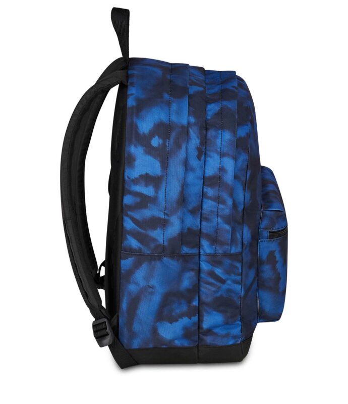 Seven The Double Pro XXL Blue Deep Backpack with Wireless Earphones - Bag only- 2 large compartments fit A4