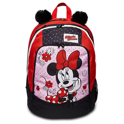Seven Backpack Minnie Mouse 2 Zip Fit A4