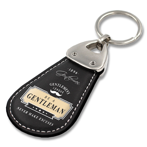 Keyring: Be A Gentleman Never Make Excuses