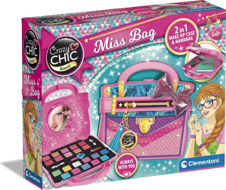 Crazy Chic Beauty Miss Bag Creative Set - 2 in 1 make up case & Handbag