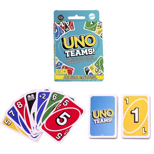 UNO Teams Card Game