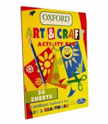 Coloured Sheets Activity Pad A4 