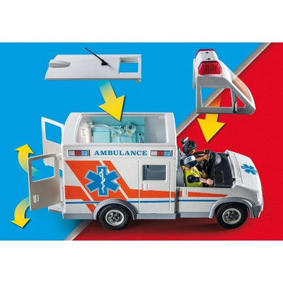 Playmobil Ambulance with Lights 71232