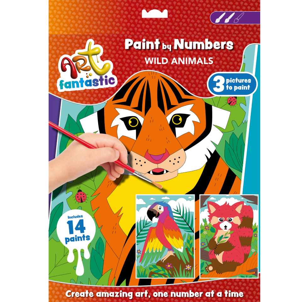 Paint By Numbers - Wild Animals