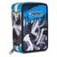 SEVEN QUICK GRAFFITI BOY Filled 3 zip pencil case