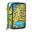 SEVEN SJ Gang Writer Boy Filled 3 zip pencil case
