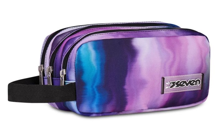 Seven Freethink Girl 3 Zipper Pencil Case – Iris