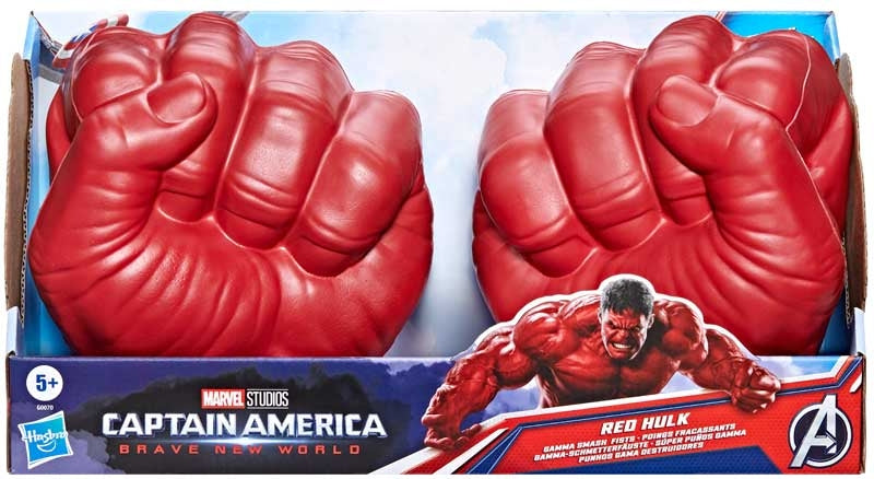 Captain America: Brave New World Red Hulk Gamma Smash Fists