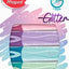 Glitter Highlighters Pastel X4