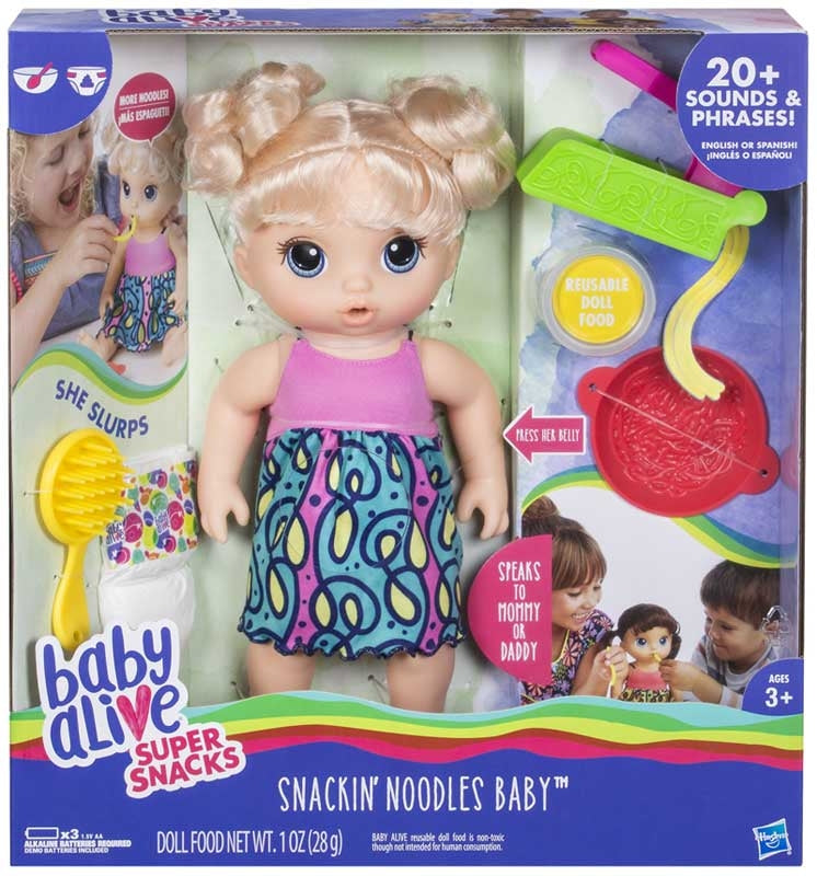 Baby Alive Snackin' Noodles Baby