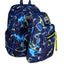 Seven Dual Detach Electricvibe Boy School Backpack - 2 large compartments fit A4 - 2 bags in 1