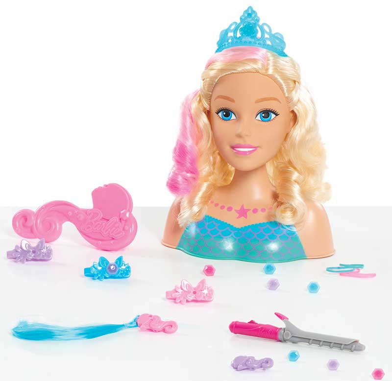 Barbie Rainbow Styling Head