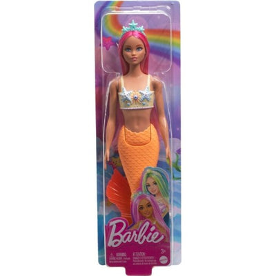 Barbie Mermaid Doll with Pink Fantasy Hair