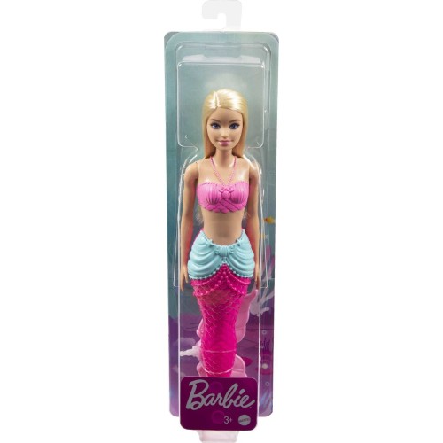 Barbie Dreamtopia Mermaid Doll with Blonde Hair and Pink Tail