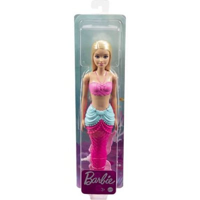 Barbie Dreamtopia Mermaid Doll with Blonde Hair and Pink Tail