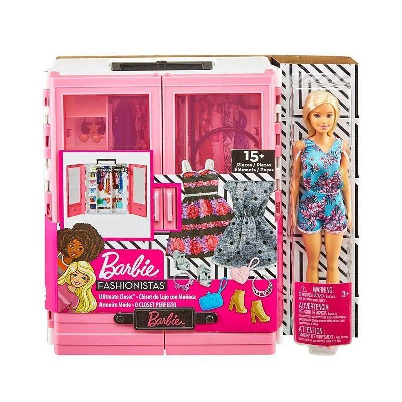 Barbie Fashionistas Ultimate Closet With Doll & Accessories