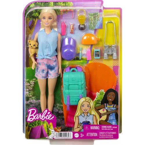 Barbie Malibu Camping With Doll