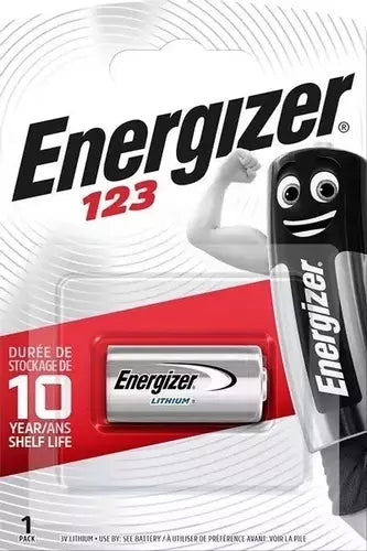 Energizer CR123A 3V Lithium Battery