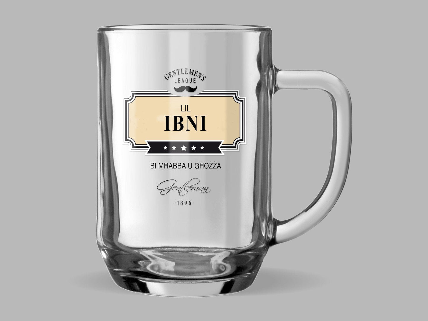 Tazza Tal-Birra Lil Ibni Bi Mħabba U Għożża