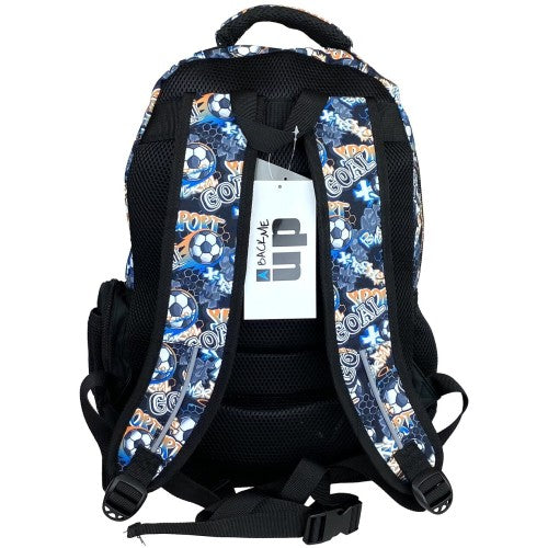 Backpack Oval Soccer  - 2 Compartments fit A4