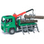 Timber Truck With Loading Crane