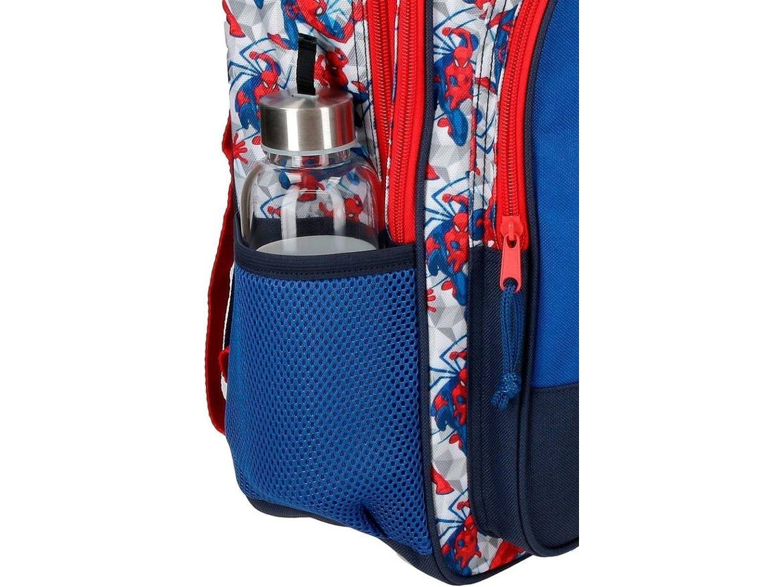 Backpack 2 Large Zip Spiderman